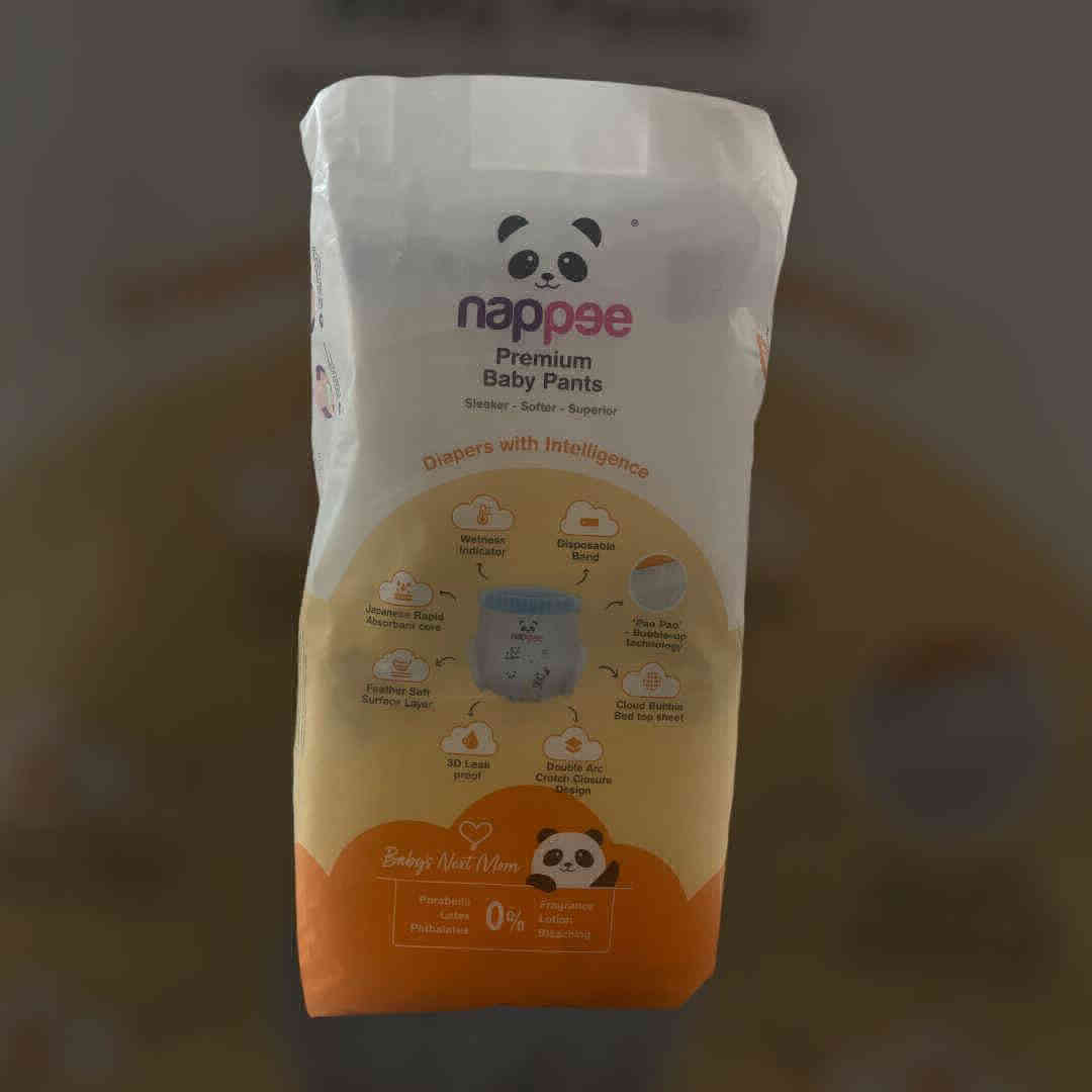 Photo 2 of 5 - ECOBABI - L Size (PANT TYPE) Organic Cotton Disposable Diapers | ECOBABI® Cotton Diapers for New Borns