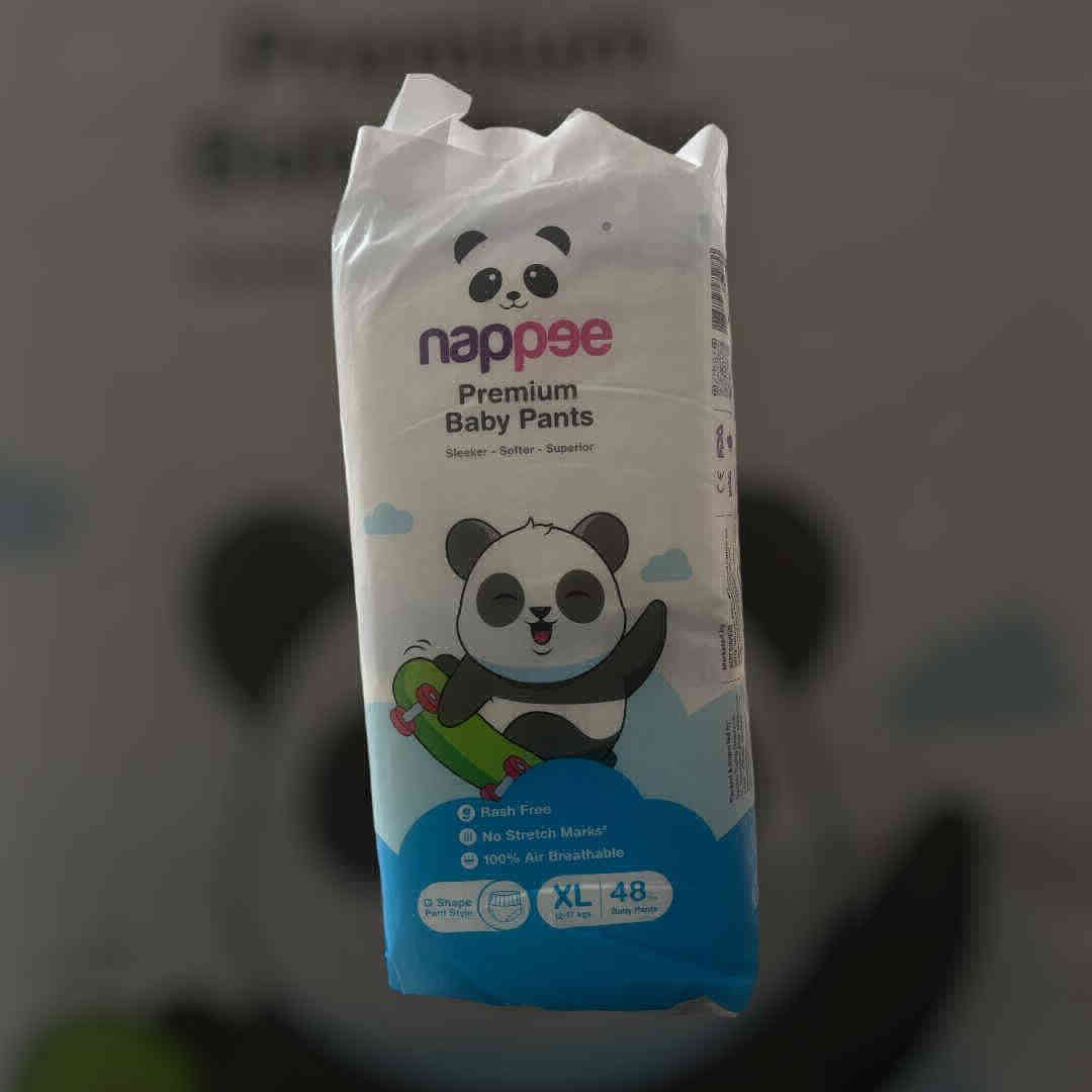 Photo 1 of 5 - ECOBABI - XL SIZE (PANT STYLE) O rganic Cotton Disposable Diapers 20PCS PACK (Upto 12-17kgs) | ECOBABI® Cotton Diapers for New Borns