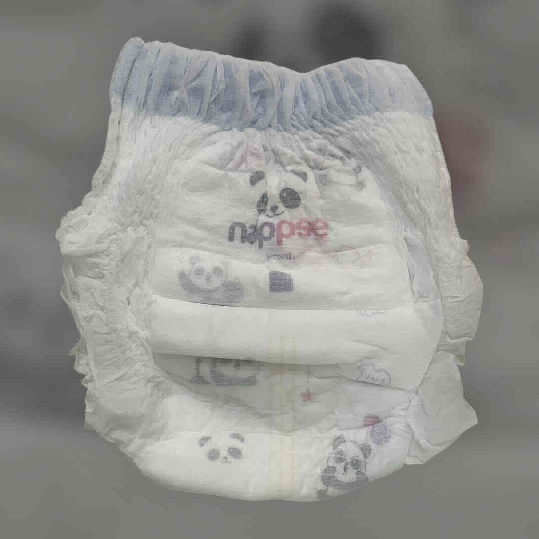 Photo 3 of 5 - ECOBABI - XL SIZE (PANT STYLE) O rganic Cotton Disposable Diapers 20PCS PACK (Upto 12-17kgs) | ECOBABI® Cotton Diapers for New Borns