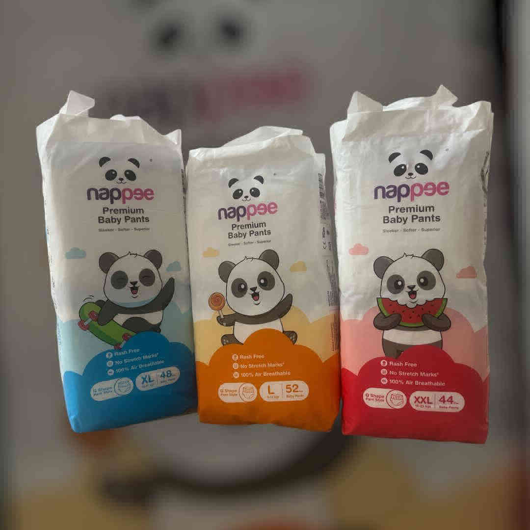 Photo 5 of 5 - ECOBABI - XL SIZE (PANT STYLE) O rganic Cotton Disposable Diapers 20PCS PACK (Upto 12-17kgs) | ECOBABI® Cotton Diapers for New Borns