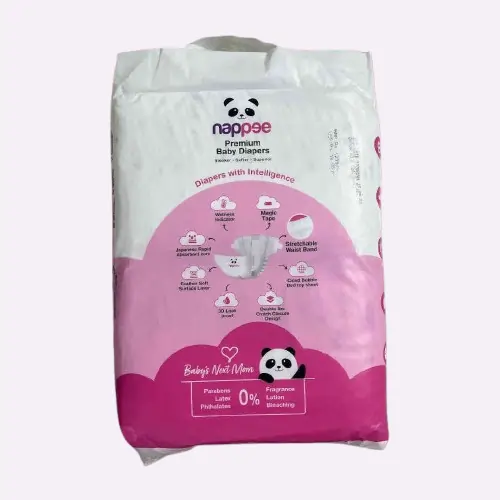 Photo 2 of 2 - ECOBABI - NB Size (Pack of 72) Premium Cotton Disposable Diapers - <5 Kgs (TAPE TYPE) | ECOBABI® Cotton Diapers for New Borns