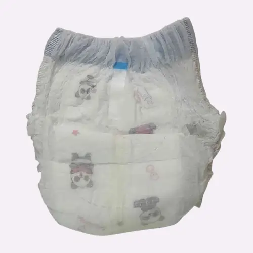 Photo 4 of 5 - ECOBABI - L Size (Pack of 52) Premium Cotton Disposable Diapers (PANT TYPE) - 9 to 14 Kgs | ECOBABI® Cotton Diapers for New Borns