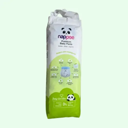 Photo 2 of 2 - ECOBABI - XXXL Size (Pack of 40) Premium Cotton Disposable Diapers (PANT TYPE) - 18 to 35 Kgs  | ECOBABI® Cotton Diapers for New Borns