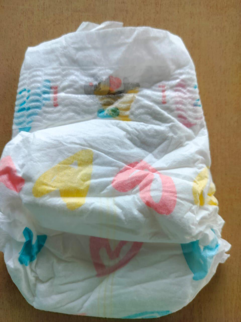 Photo 2 of 6 - ECOBABI - M Size (TAPE STYLE) Cotton Disposable Diapers 20PCS PACK (6-11kgs) | ECOBABI® Cotton Diapers for New Borns