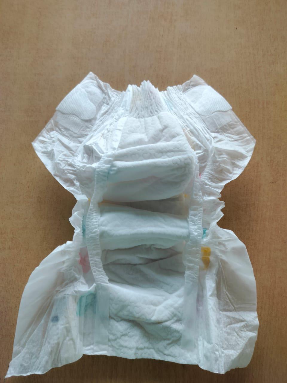 Photo 5 of 6 - ECOBABI - M Size (TAPE STYLE) Cotton Disposable Diapers 20PCS PACK (6-11kgs) | ECOBABI® Cotton Diapers for New Borns