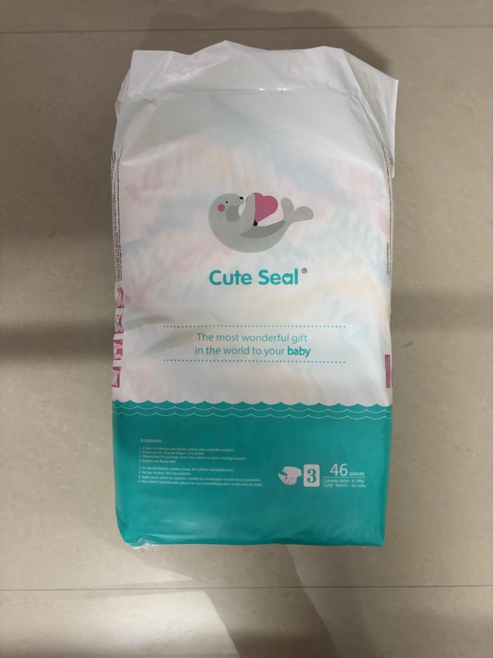 Photo 1 of 2 - ECOBABI - L size (Tape Style) Cotton Disposable Diapers 46PCS PACK (9-12 Kgs) | ECOBABI® Cotton Diapers for New Borns