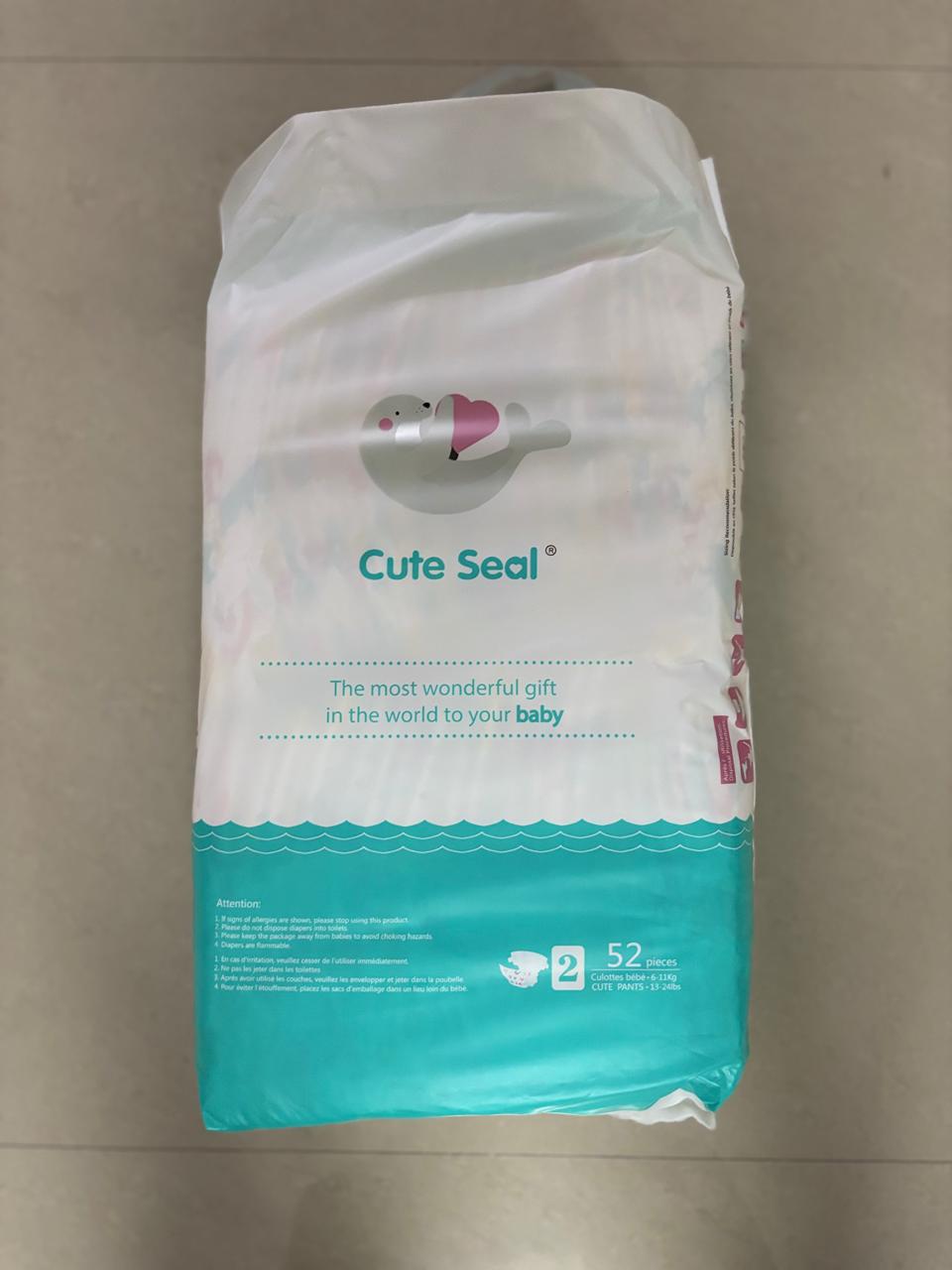 Photo 4 of 5 - ECOBABI - M Size (TAPE STYLE) Cotton Disposable Diapers 52PCS PACK (6-11kgs) | ECOBABI® Cotton Diapers for New Borns